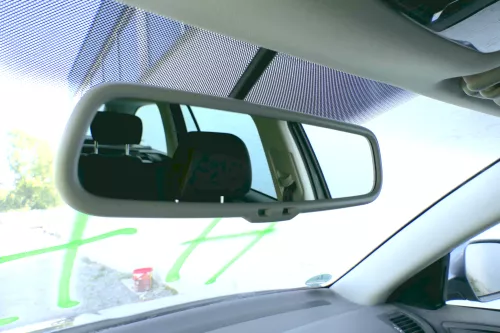 Skoda Octavia 1Z Spiegel Innenspiegel automatisch abblendbar für Regensensor (117028)