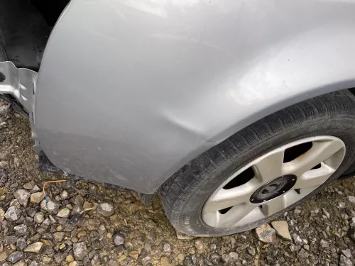 Audi A6 4B Kotflügel vorne links silber LY7M (bis ca.Mitte 2001 passend -DELLE (117129)