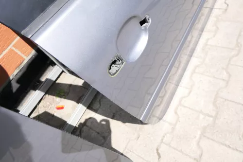 VW Golf 5 V 1K Tür vorne rechts Beifahrertür 2/3Türer grau LA7T ohneAnbauteile (117177)