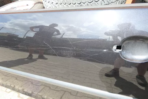 VW Golf 5 V 1K Tür vorne links Fahrertür 2/3-Türer schwarz LC9Z ohneAnbauteile (117180)