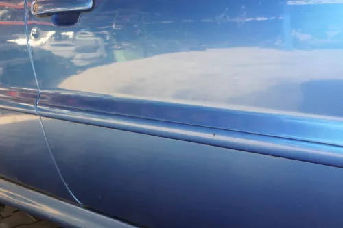 VW Polo 6N 6N2 Tür vorne rechts Beifahrertür 2/3-Türer blau LA5M ohne Anbauteile (117773)