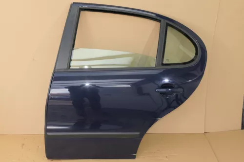 Seat Leon Toledo 1M Tür hinten links Fahrerseite blau LA5G (118012)