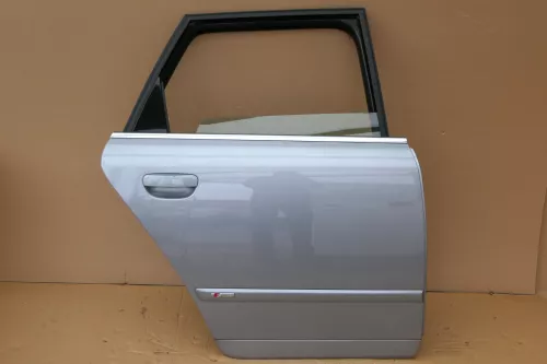 Audi A4 B6 8E Türblatt Tür hinten rechts silber grau LY7Z Kombi Avant