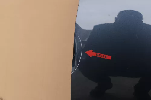 VW Golf 5 V 1K Tür vorne links Fahrertür 4/5-Türer blau LC5F -ohneAnbauteile (118070)