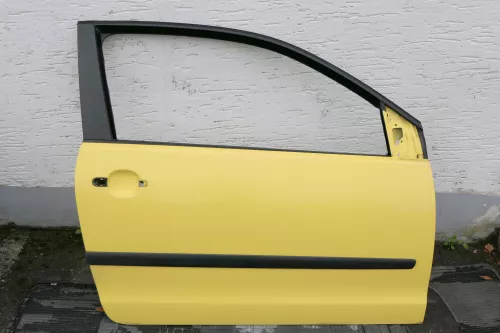 VW Polo 9N 9N3 Tür vorne rechts Beifahrertür gelb LD1B 2/3-Türer