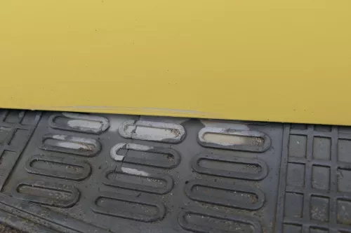 VW Polo 9N 9N3 Tür vorne rechts Beifahrertür gelb LD1B 2/3-Türer (118125)