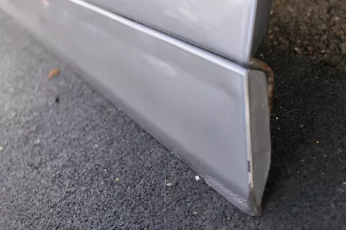 Audi A4 B6 8E Türblatt Tür vorne links Fahrertür silber grau LY7Z Kombi+Limo (118159)