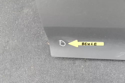 VW Golf 5 V 1K Tür Türblatt hinten links 4/5-Türer grau LA7T mit Scheibe (118257)