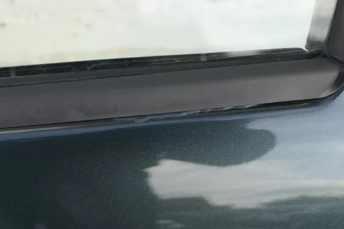 Skoda Fabia 6Y Limousine Stufenheck Tür hinten links grün 9572 (118270)