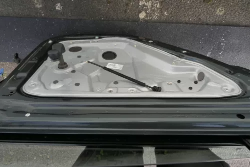 Skoda Fabia 6Y Limousine Stufenheck Tür hinten links grün 9572 (118270)