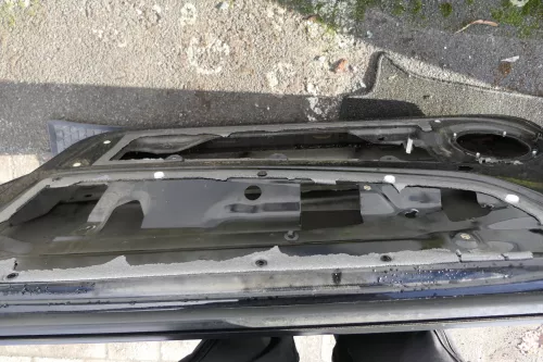 VW Lupo Seat Arosa Tür vorne rechts Beifahrertür schwarz L041 (mech. Fenster) (118486)