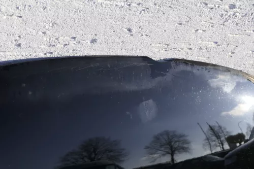 VW Fox 5Z Motorhaube Klappe vorn vorne schwarz L041 (118491)