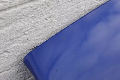 VW Lupo Motorhaube KLappe vorne blau LW5Z -  Dellen (118745)