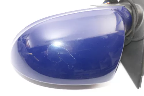 VW Passat 3C elektrischer Spiegel Außenspiegel links m. Glas Blinke blau LA5E (118987)