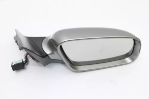 Audi A6 4B Spiegel Außenspiegel rechts elektrisch silber grau LY7Q
