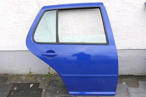 VW Golf 4 Limousine Tür hinten rechts blau LW5Z (KEINkombi)