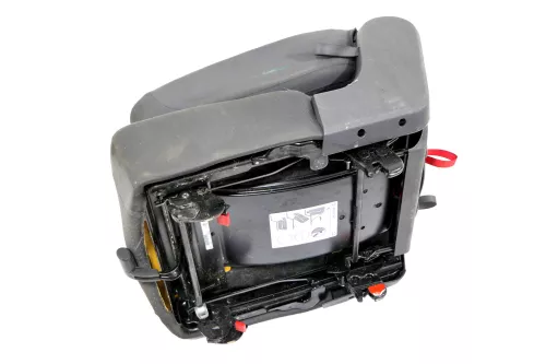 VW Touran Sitz hinten links anthrazit (hinterm Fahrersitz) Rücksitz - 119430 (119430)