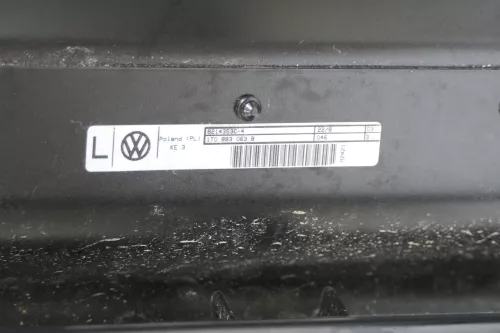 VW Touran Sitz hinten links anthrazit (hinterm Fahrersitz) Rücksitz - 119430 (119430)