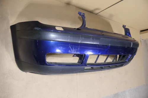 VW Golf 4 Stoßstange vorne Frontstoßstange Stoßfänger vorn blau LB5N SWR (120178)