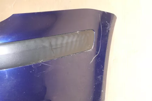 VW Golf 4 Stoßstange vorne Frontstoßstange Stoßfänger vorn blau LB5N SWR (120178)