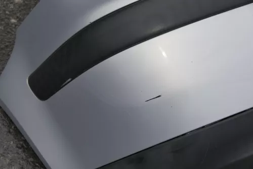 VW Golf 4 Limousine Stoßstange hinten Heckstoßstange Stoßfänger silber LB7Z (120308)