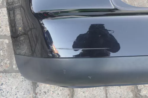 VW Touran 1T Stoßstange hinten Heckstoßstange Stoßfänger schwarz LC9Z metallic (120343)