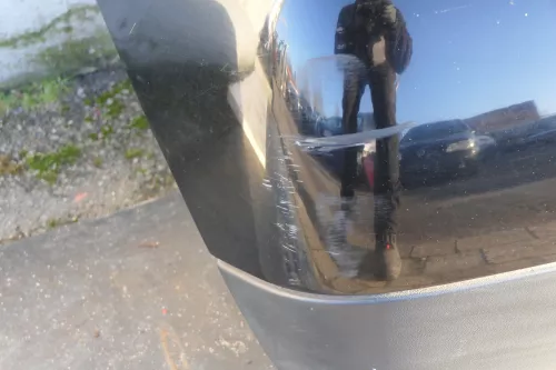 VW Lupo Stoßstange hinten Heckstoßstange Stoßfänger schwaz L041 (120351)