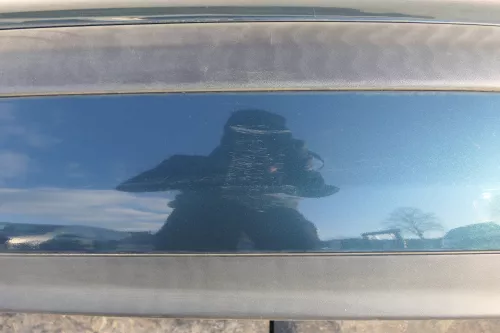 VW Golf 4 Bora Kombi Stoßstange hinten Heckstoßstange Stoßfänger grün LC6X (120353)