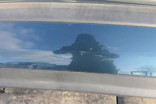 VW Golf 4 Bora Kombi Stoßstange hinten Heckstoßstange Stoßfänger grün LC6X (120353)