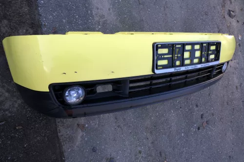 VW Lupo Stoßstange vorne Frontstoßstange Stoßfänger gelb LD1B Nebelscheinwerfer (120373)