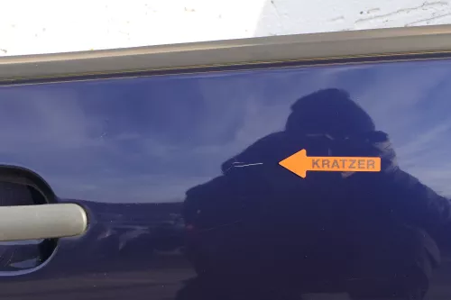 VW Golf 4 Bora Tür vorne rechts Beifahrertür 4/5-Türer Kombi Variant blau LB5N -