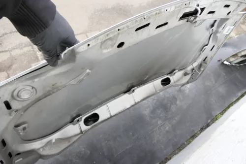 VW Lupo Motorhaube KLappe vorne silber LA7W (120558)