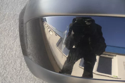 VW Golf 4 Limousine Stoßstange hinten Heckstoßstange Stoßfänger schwarz LC9Z met (120657)