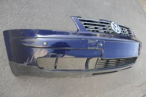 VW Passat 3B Stoßstange vorne Frontstoßstange Stoßfänger blau LB5N (120659)