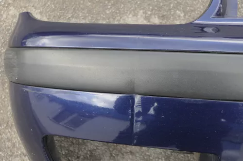 VW Golf 4 Stoßstange vorne Frontstoßstange Stoßfänger vorne blau LB5N indigo (120793)