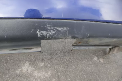 VW Golf 4 Bora Kombi Stoßstange hinten Heckstoßstange Stoßfänger blau LB5N (120794)