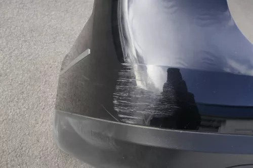 VW Passat 3C Kombi Stoßstange hinten Heckstoßstange Stoßfänger schwarz LC9X cccc (120809)