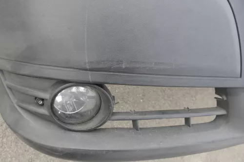 VW Fox 5Z Stoßstange vorne Stoßfänger schwarz - Bilder - Bastler! (120811)