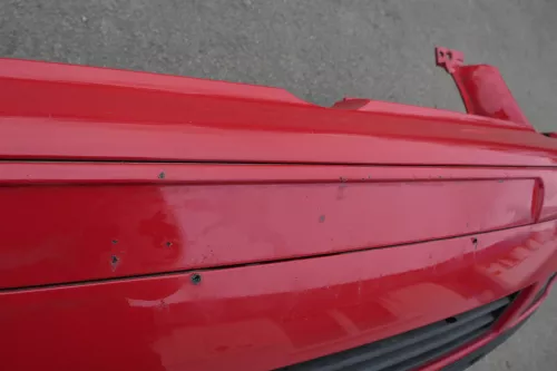 VW Golf 4 Stoßstange vorne Stoßfänger vorn rot LP3G Frontstoßfänger SWR (120813)