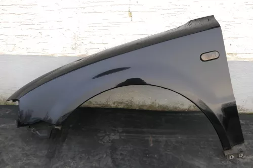 VW Passat 3B Kotflügel vorne links schwarz LC9Z metallic DELLE