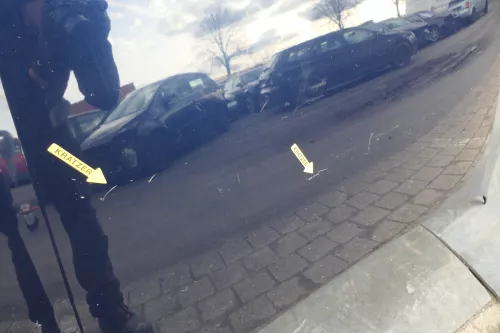 Audi A3 8P Motorhaube Haube Klappe vorn vorne blau LZ5J 4/5-Türer (120870)