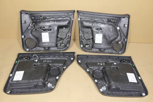 VW Touran 4x Türverkleidung Verkleidung Tür vorne +hinten links anthrazit 120961 (120961)