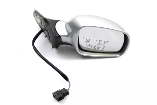 VW Golf 4 Bora elektrischer Spiegel vorne rechts Außenspiegel Silber LA7W reflex