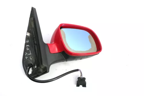 VW Golf 4 Bora elektrischer Spiegel vorne rechts Außenspiegel Rot LP3G