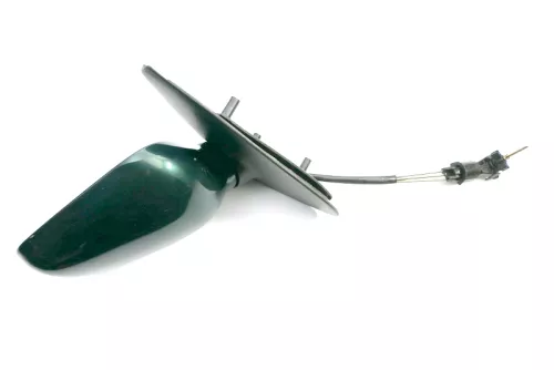 VW Polo 6N manueller manuell Spiegel Außenspiegel rechts Grün  LC6M (121138)