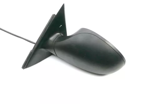 Seat Ibiza 6L mechanischer manuell Spiegel Außenspiegel links schwarz (121142)