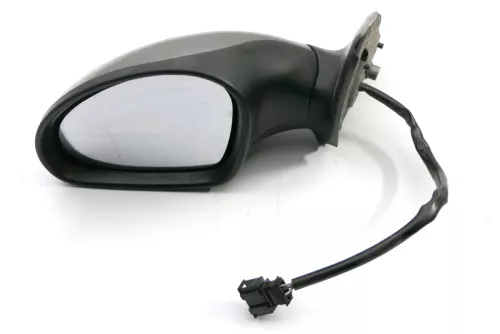 Seat Leon 1M elektrischer Spiegel Außenspiegel links mit Glas Silber Grau LS7U (121149)