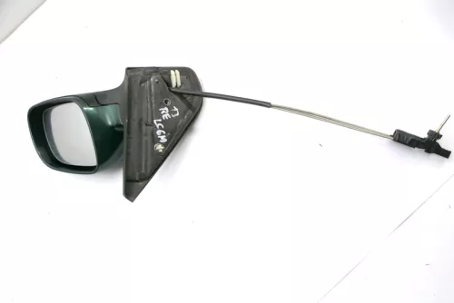 VW Bora Golf 4 Manueller Spiegel Außenspiegel rechts Grün LC6M mit Glas (121182)