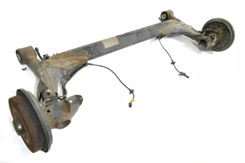 VW 6N2 Achse hinten Hinterachse Achsträger mit ABS Trommelbremse (121814)