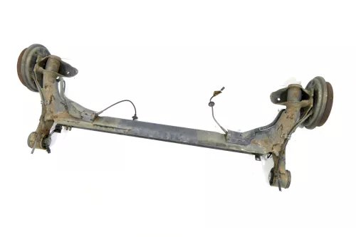 VW 6N2 Achse hinten Hinterachse Achsträger mit ABS Trommelbremse (121814)